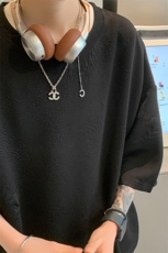 量大优供视频新中式龙纹提花短袖t恤男CP62-特p20，男装T恤，电商B371