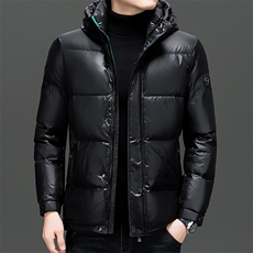 羽绒服男冬季加厚极寒外套2026新款高端男士短款中老年爸爸装亮色，男装羽绒服，电商B212（原钱塘6029）