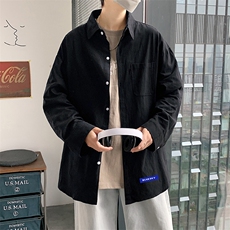 CS15202-P38长袖衬衫男士大码宽松衬衣男寸衫男寸衣，男装衬衫，电商A040