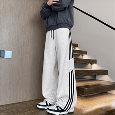 白灰黑条