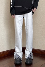 B221美式ins高街小众排扣拉链牛仔裤LK22073-P60控78，男装牛仔裤，电商B221