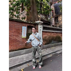 有货cleanfit迷彩裤男美式休闲裤宽松直筒伐木牛仔裤LNZ522-p55，男装休闲裤，星座1008