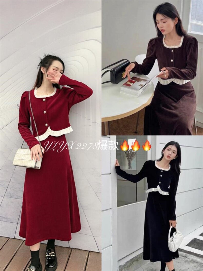 秋冬新品套装，女装职业装，雨恋依香(1F)