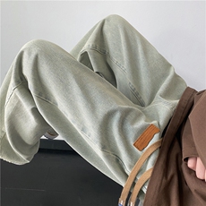 2024春季新款美式复古水洗牛仔裤宽松直筒裤子B315-K5550-P45控58，男装牛仔裤，电商B315