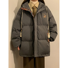冬季新款美式宽松大码加厚棉衣外套XZ102B-1-M2612P125，男装棉衣，星座102B-1