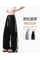 无影墙潮牌水洗休闲裤子男春季美式条纹牛仔裤-A2000TP48控78，男装牛仔裤，电商B241