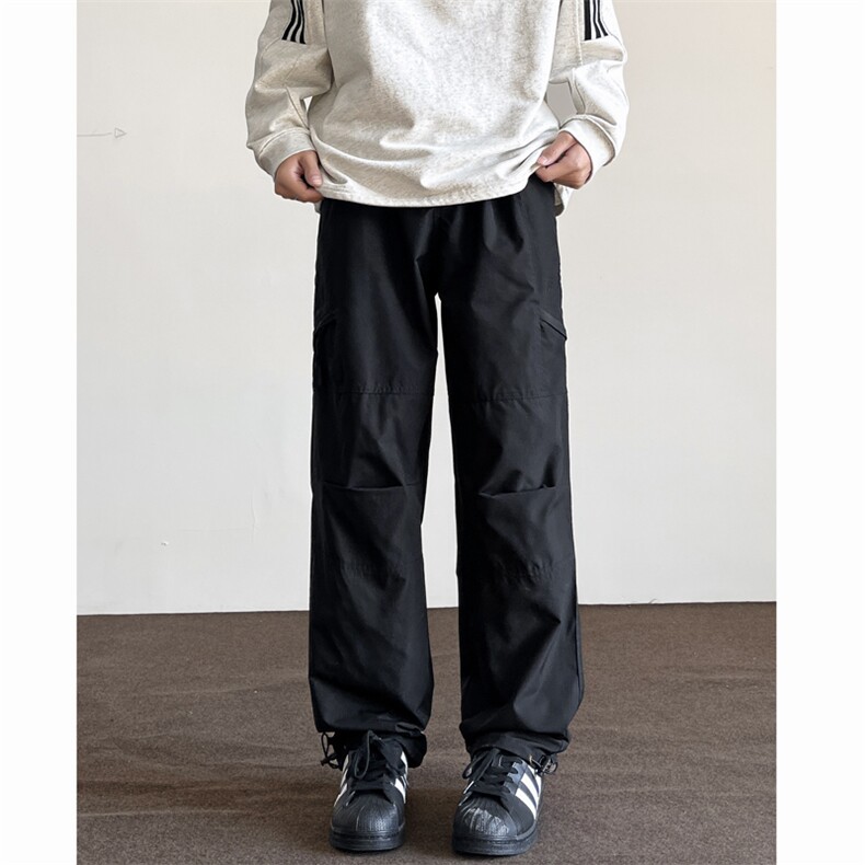 现货2025春装新款工装裤休闲冲锋裤宽松直筒长裤K2499-P45,男装工装外套,星座1212
