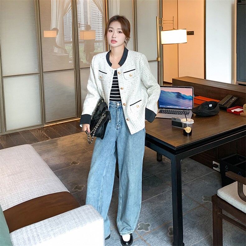 2023年秋季小香风外套82379-P135-K188,女装短外套,一九零