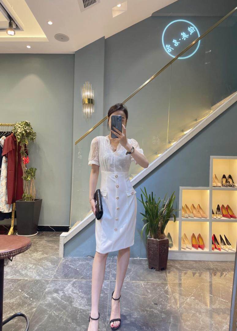 新款夏装连衣裙，女装连衣裙，珠珠家