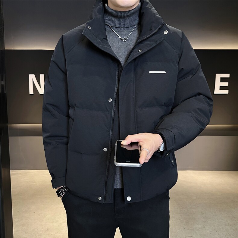 标50绒立领男士羽绒服冬季2025新款加厚冬装外套A313-3318-P205,男装羽绒服,电商A313