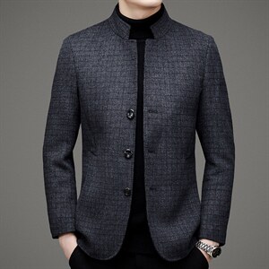 D-A230冬季男士新款毛呢西服大衣羊毛外套呢子西装P280,男装毛呢大衣,电商B360