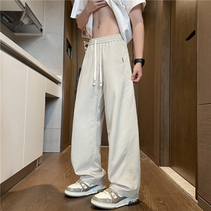 夏季新款潮流速干气孔设计凉感宽松休闲裤B315-K25483-特p30控58图片