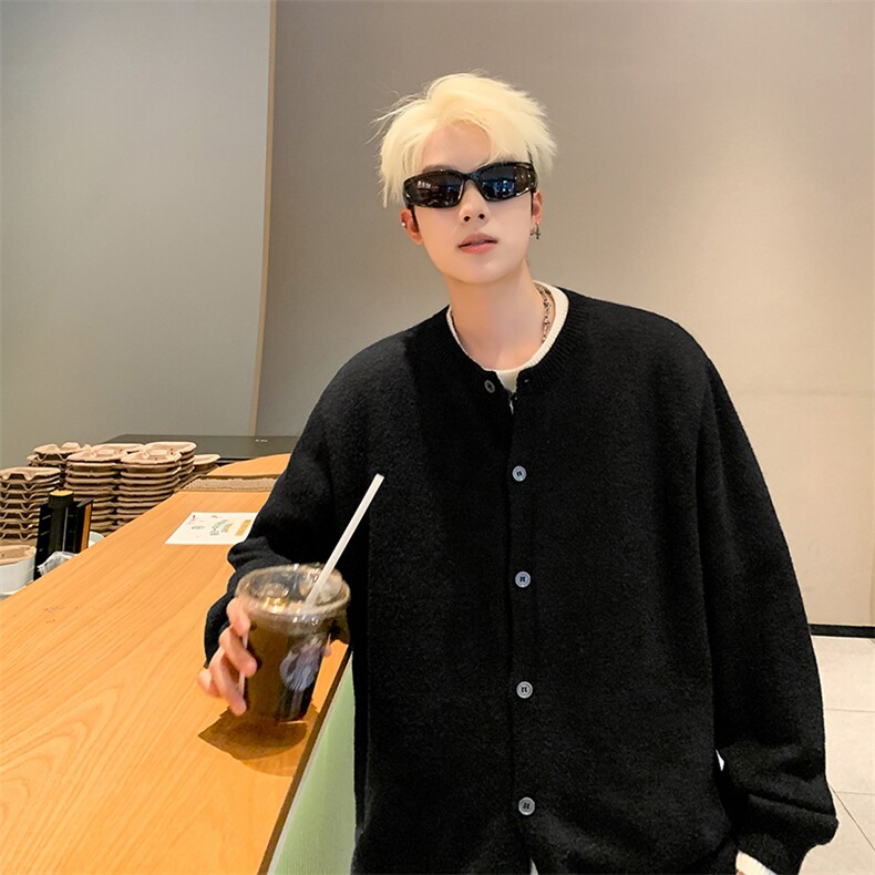 B41785秋装假两件毛衣外套柔软安打底衫,男装针织衫/毛衣,星座512-6