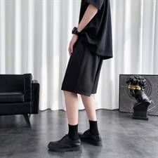 男春季潮流时尚休闲短裤冰丝五分裤D2627P18，男装休闲裤，星座1116-2