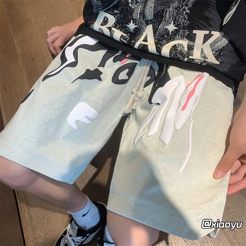 XZ616夏季新款280克滑棉发泡篮球裤休闲五分裤TY877P45控58,男装休闲裤,星座512A（原616）