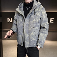 M-3XLB3533813P220咖连帽2025冬羽绒服【标50控活动价308】，男装羽绒服，电商B353