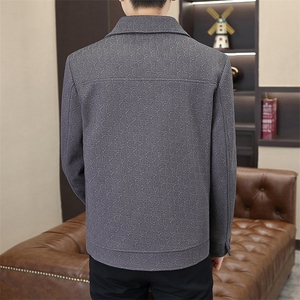 秋季高品质男式翻领夹克外套型男休闲百搭青年外套男N7906-P110图片