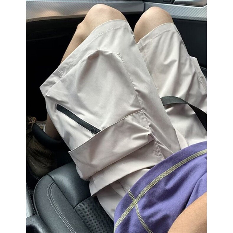 工装短裤男夏季宽松速干裤潮牌机能大口袋男士休闲五分裤DK41,男装牛仔裤,星座1116A（原606A-3）