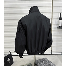 主推春装飞行服冲锋衣夹克短款外套男装25春季拉链衫上衣S380特78，男装夹克，电商A233-1