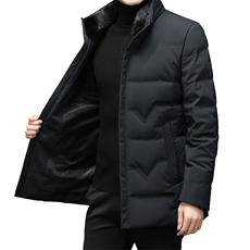 CSYR8019钱塘2020-2冬季厚款商务休闲中年男士百搭羽绒服P350，男装羽绒服，钱塘207-2