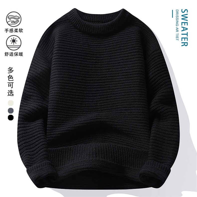毛衣男秋冬高品质男士休闲圆领针织衫毛衣310B-3-825-P51,男装针织衫/毛衣,星座310B-3