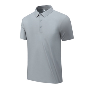 polo衫男2025新款夏T恤薄款翻领短袖纯色透气休闲上衣PL12357-P35图片
