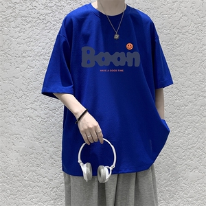 华夫格t恤男短袖男大码五分袖 HT73406-P22图片