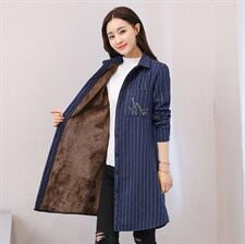 长袖中长款2020年冬季衬衫棉潮流气质街头口袋清纯甜美，女装衬衫，众宇琦