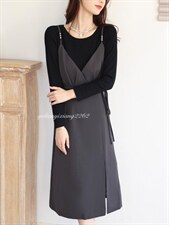 秋季新款连衣裙，女装连衣裙，雨恋依香(1F)