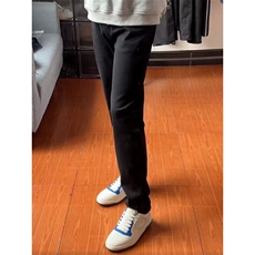 痞帅潮流牛仔裤男潮牌修身小脚早春欧美高端水洗做旧休闲直筒长裤，男装牛仔裤，星座506A