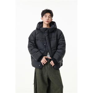 90%绒新标有报告连帽韩版宽松羽绒服上衣Y986/P350现货,男童羽绒马甲怎么搭配好看图片女生图片