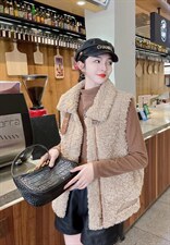 冬季皮毛马甲，女装马甲，斐伦缇娜