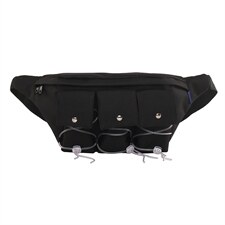 0527纯色韩版个性港风胸包男日式帆布斜挎包男多功能运动腰包，鞋类箱包男包，星座510A-2