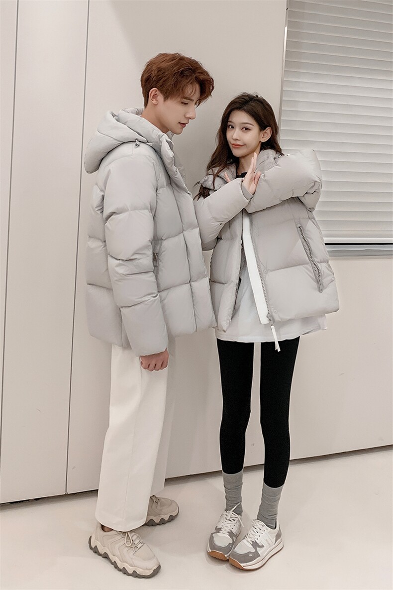 继续主推韩版情侣装羽绒服男短款男女中青年学生创意羽绒外套,男装羽绒服,钱塘723