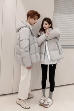 继续主推韩版情侣装羽绒服男短款男女中青年学生创意羽绒外套，男装羽绒服，钱塘723