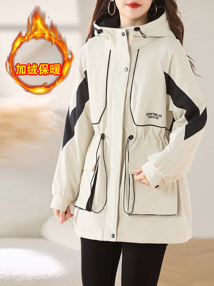 现货！加绒加厚2025年冬季新款棉衣女派克服,女装棉衣/棉服,慕咨
