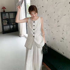 夏季新款【已出货】时尚修身马甲套2C110-H9717-P165-K238，女装套装/套裙，2C110