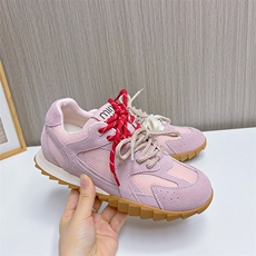 真皮阿甘鞋女2024春夏新款平底透气运动鞋时尚潮流老爹鞋百搭女鞋，女鞋休闲鞋，电商A223