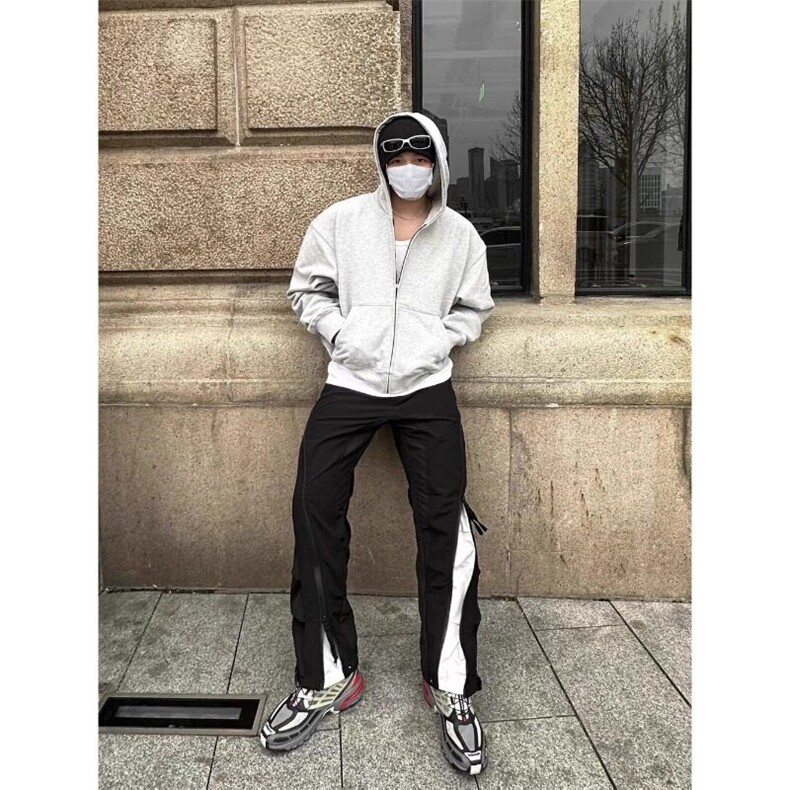 W9547-P68网图现货cleanfit连帽卫衣复古休闲廓形短款宽松外套,女装短外套,星座1608-2