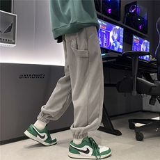 冬季灯芯绒工装加绒加厚休闲裤男灯绒D329-QM569-P65-控88，男装工装外套，电商D329