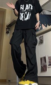 个性工装宽松休闲裤男  高街潮流长裤子 KK618/P50图片