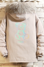 MM48139-P130冬季大毛领棉衣男士大码加厚棉袄男棉服砖墙挂拍，男装棉衣，电商A040A