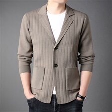 春秋季新款男士西服宽松中年商务休闲外套高端潮流时尚百搭小西装，男装西服，电商B212（原钱塘6029）