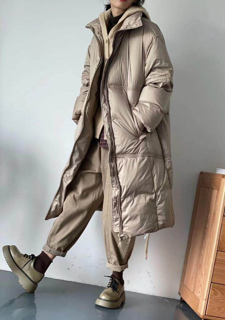 简约大气，大版羽绒服，女装羽绒服，左村