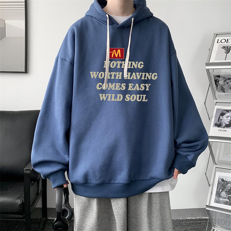 连帽卫衣男大码运动服帽衫外套WY2363-P35,男装卫衣,电商A040