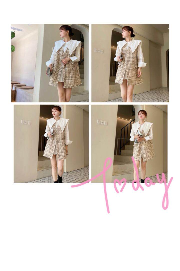 小香风马甲两件套，女装马甲，Balance Studio