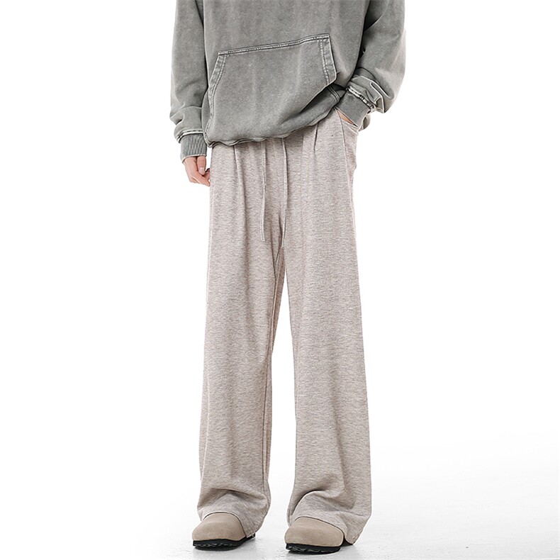 A408-24K86027-P48-X69-M-3XL 美式复古糯米裤秋冬季cleanfit裤子图片