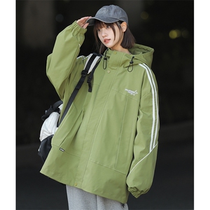 815A-JK92762-P70特 美式百搭男女同款外套秋装冲锋衣休闲夹克图片