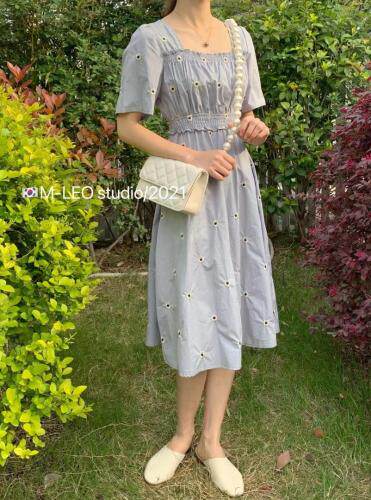 夏季新款连衣裙，女装连衣裙，魔法狮 M-LEO