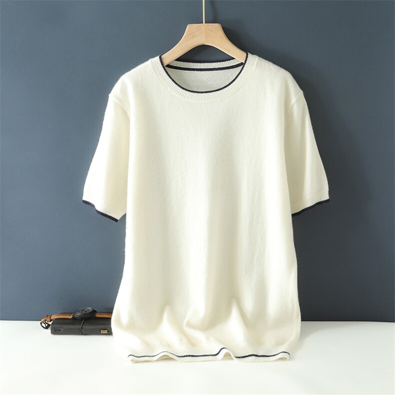 羊绒衫男士简约纯色套头毛衣百搭打底针织衫男装，男装羊绒套衫，美创羊绒